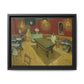 Van Gogh, Vincent - The Night Cafe (1888) - Matte Canvas, Framed
