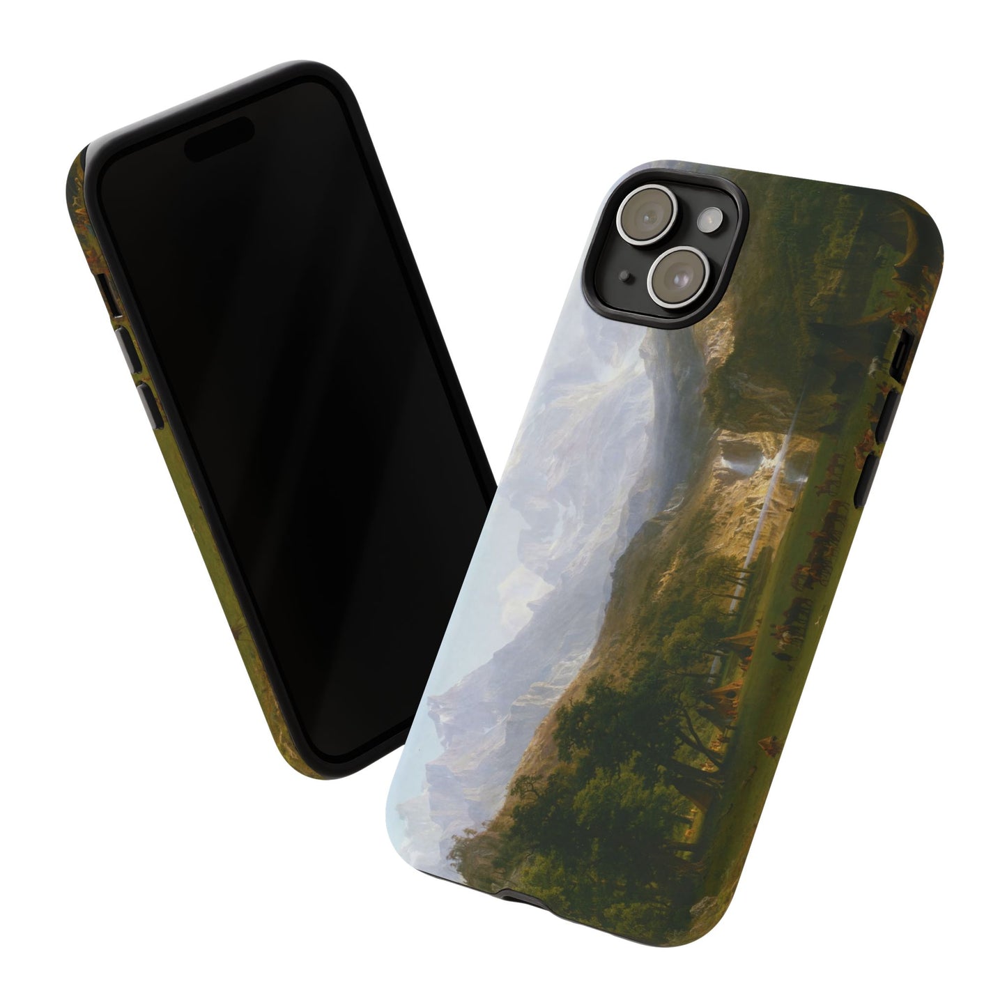 Bierstadt, Albert - The Rocky Mountains, Lander’s Peak (1863) - Tough Phone Cases