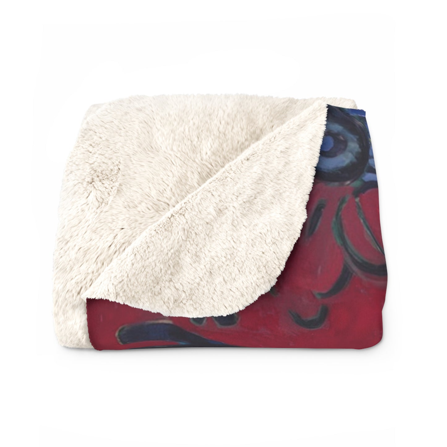 Matisse, Henri - The Dessert Harmony in Red (1908) - Sherpa Fleece Blanket