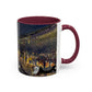 Pissarro, Camille - The Boulevard Montmartre At Night (1897) - Colorful Accent Mugs