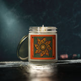 Monarch Butterly Mandala Scented Candle - Cinnamon  Chai (4oz, 9oz)