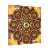 Lion Summer Mandala A - Canvas
