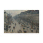 Pissarro, Camille - Boulevard Montmartre, Winter Morning (1897) - Canvas Block, unframed