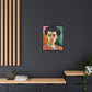 Matisse, Henri - The Green Stripe (1905) - Matte Canvas, Framed