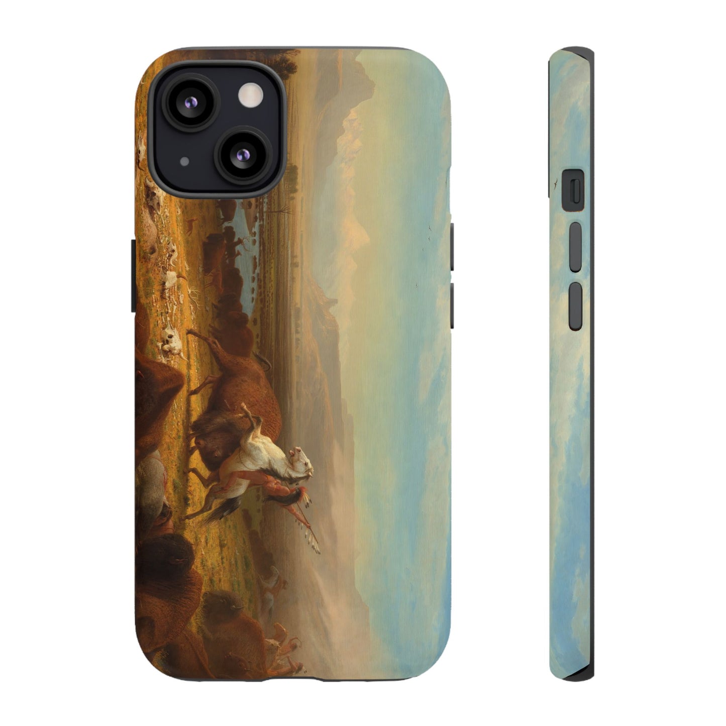 Bierstadt, Albert - The Last of the Buffalo  (1888) - Tough Phone Cases