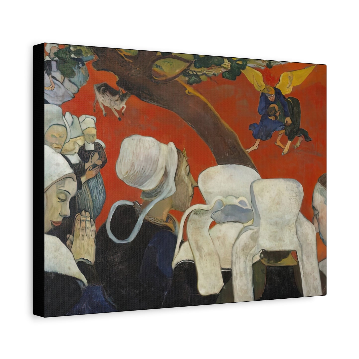 Gauguin, Paul - Vision of the Sermon (1888) - Canvas Block, unframed