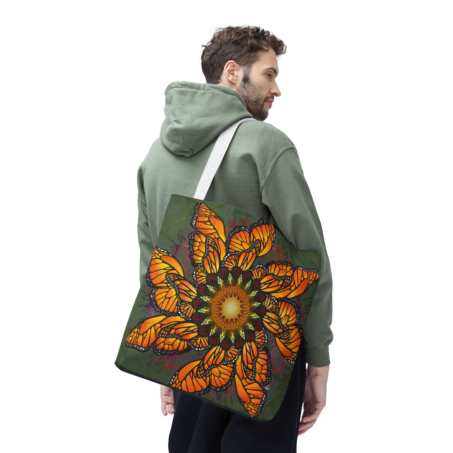 Pacio, Adam - Monarch Butterfly Mandala - Tote Bag