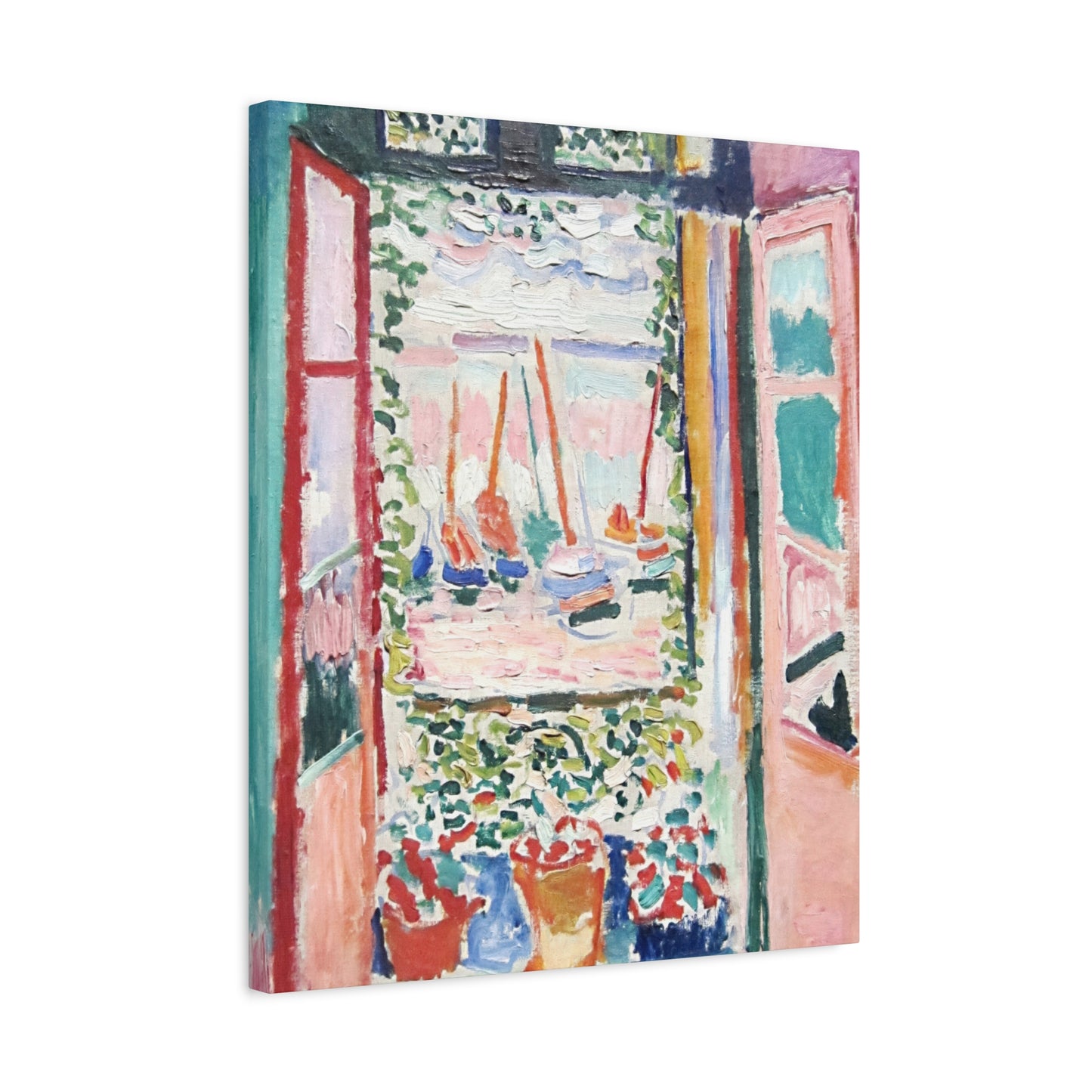 Matisse, Henri - Open Window, Collioure (1905) - Canvas Block, unframed