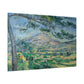Cézanne, Paul - Mont Sainte-Victoire with Large Pine (1887) - Canvas Block, unframed
