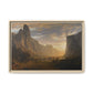 Bierstadt, Albert - Looking Down Yosemite Valley (1865) - Matte Canvas, Framed