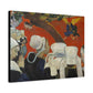 Gauguin, Paul - Vision of the Sermon (1888) - Canvas Block, unframed