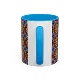 Solar Disc Mandala - Colorful Accent Mugs