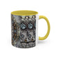 Pacio, Adam - Memento Mori Mandala - Colorful Accent Mugs