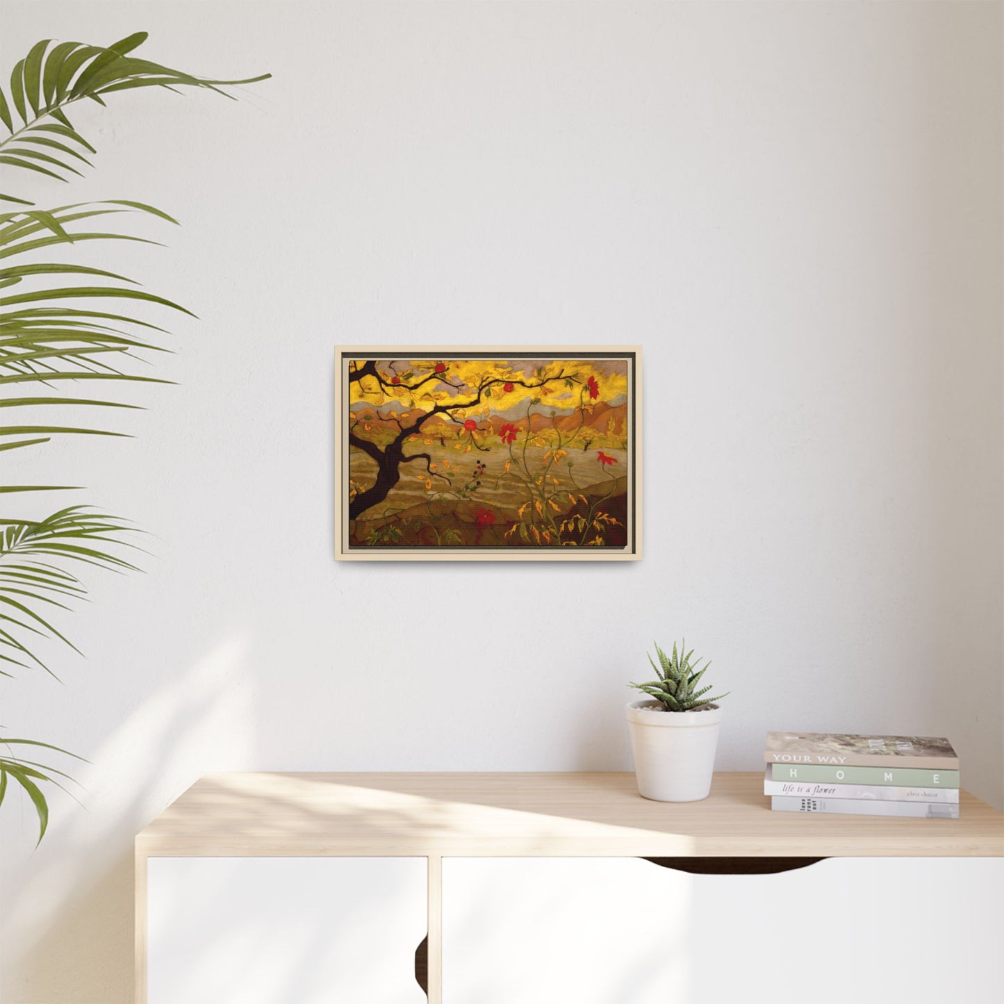 Ranson, Paul - Apple Tree with Red Fruit (1902) - Matte Canvas, Framed