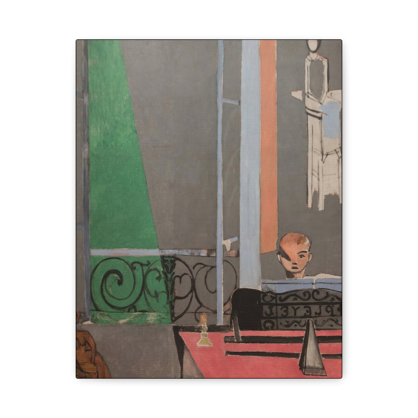 Matisse, Henri - Piano Lesson (1916) - Canvas Block, unframed