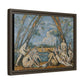 Cézanne, Paul - The Large Bathers (1906) - Matte Canvas, Framed