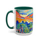 Derain, André - Mountains at Collioure (1905) - Colorful Accent Mugs