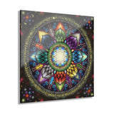 Mystic Jewel Mandala - Acrylic Block
