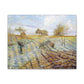 Pissarro, Camille - Hoarfrost (1873) - Canvas Block, unframed