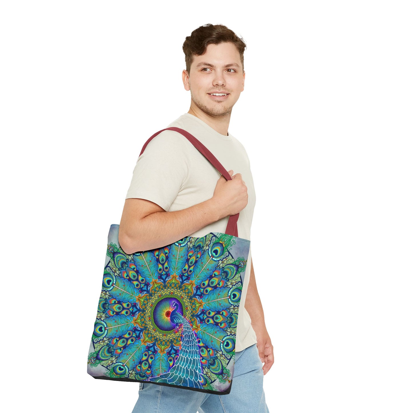 Pacio, Adam - Melek Taus Mandala - Tote Bag