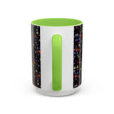 Mystic Jewel Mandala - Colorful Accent Mugs