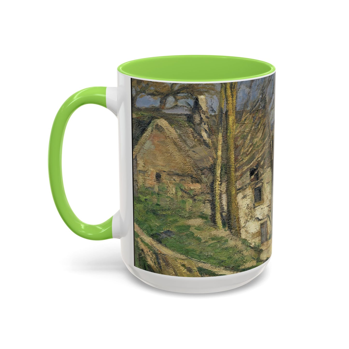 Cézanne, Paul - The House of the Hanged Man, Auvers-sur-Oise (1874) - Colorful Accent Mugs