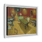 Van Gogh, Vincent - The Night Cafe (1888) - Matte Canvas, Framed