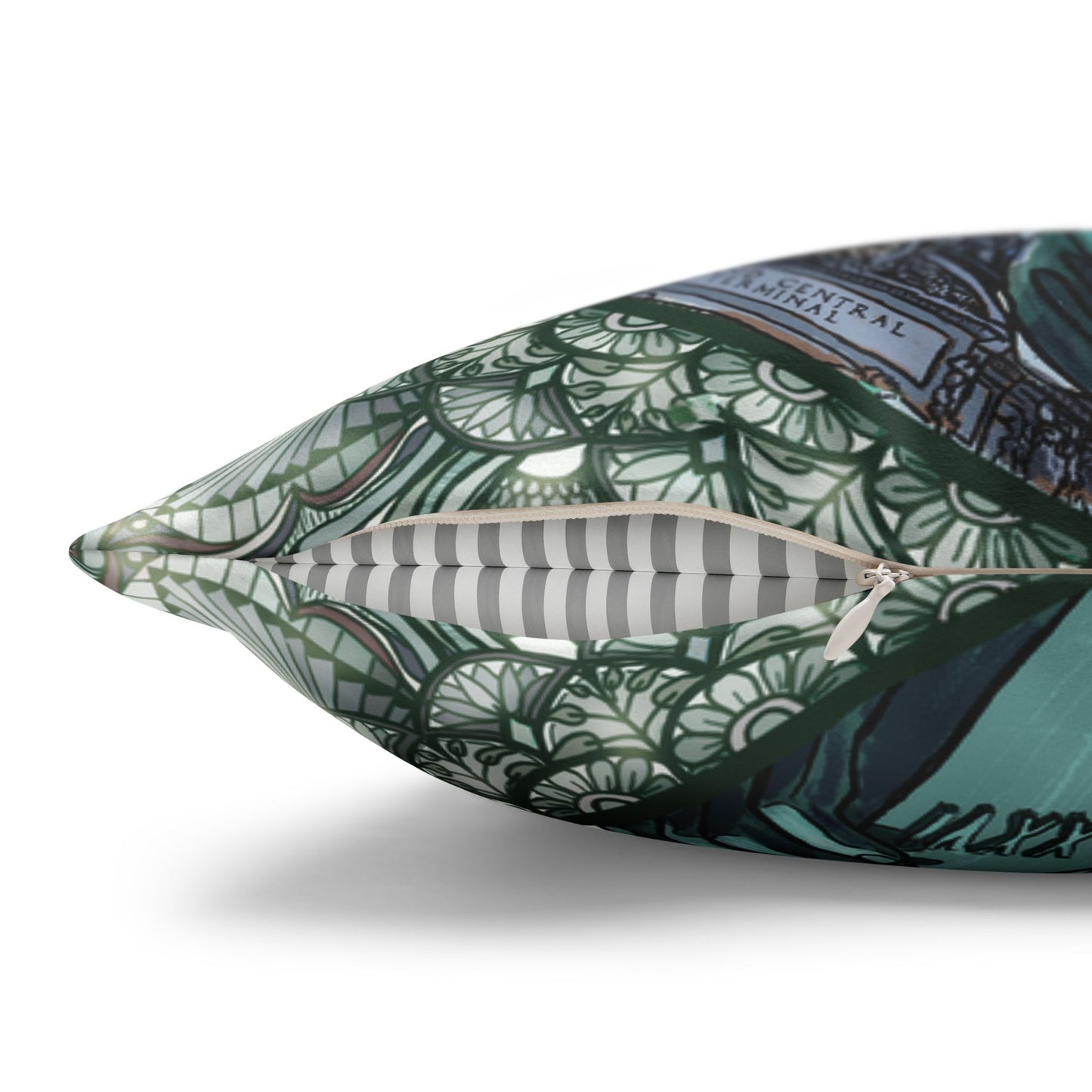 Pacio, Adam - Liberty Mandala - Suede Square Pillowcase