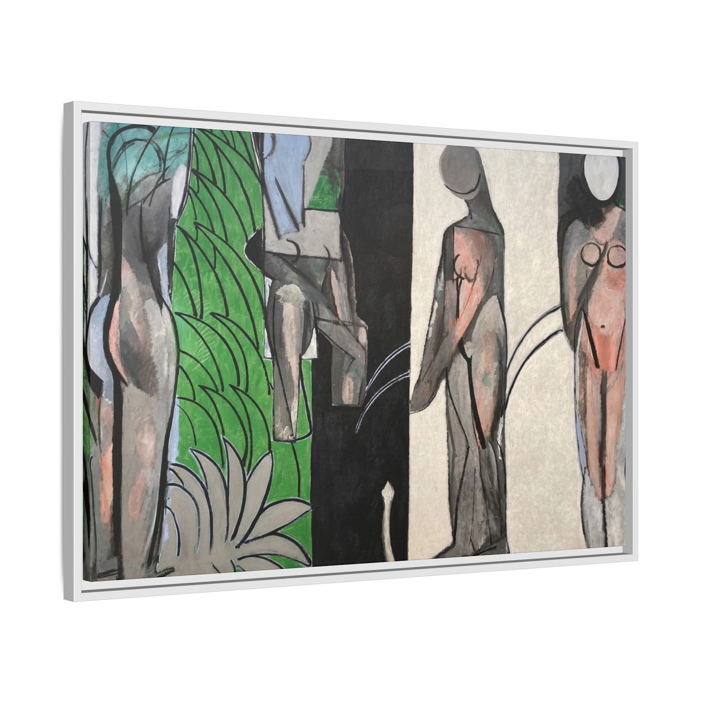 Matisse, Henri - Bathers by a River (1917) - Matte Canvas, Framed