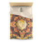 Filiger, Charles - Woman’s Head with Closed Eyes (1893) - Microfiber Duvet Cover