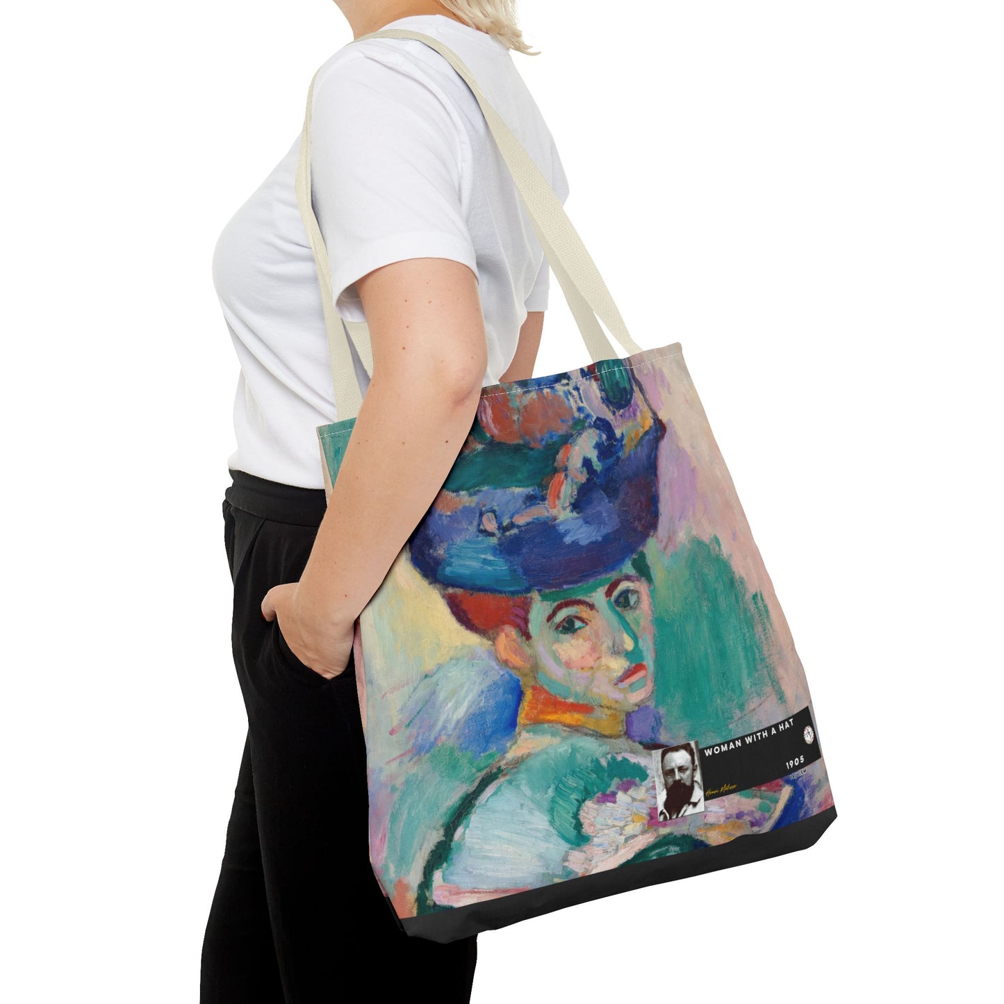 Matisse, Henri - Woman with a Hat (1905) - Tote Bag
