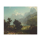 Bierstadt, Albert - Lake Lucerne (1858) - Canvas Block, unframed