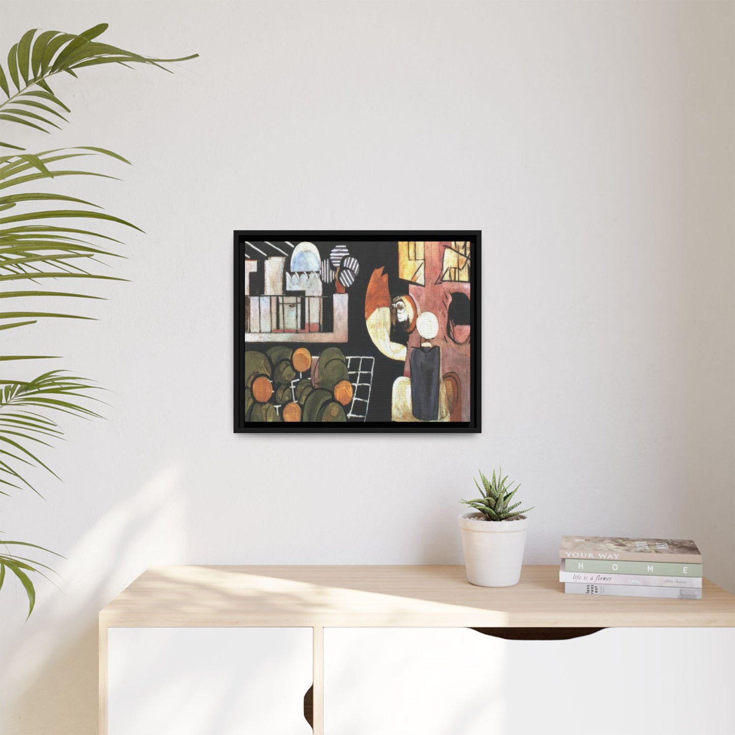 Matisse, Henri - The Moroccans (1916) - Matte Canvas, Framed