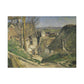 Cézanne, Paul - The House of the Hanged Man (1874) - Canvas Block, unframed