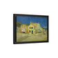 Van Gogh, Vincent - The Yellow House (1888) - Matte Canvas, Framed