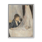 Morisot, Berthe - The Cradle (1872) - Matte Canvas, Framed
