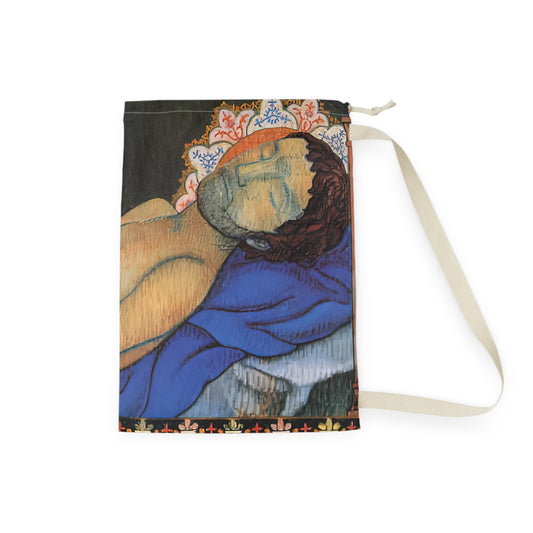 Filiger, Charles - The Recumbent Christ (1895) - Laundry Bag