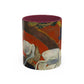 Gauguin, Paul - Vision of the Sermon (Jacob Wrestling with the Angel) (1888) - Colorful Accent Mugs