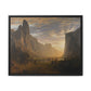 Bierstadt, Albert - Looking Down Yosemite Valley (1865) - Matte Canvas, Framed