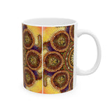 Lion Summer Mandala - Ceramic Mug