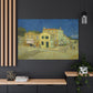 Van Gogh, Vincent - The Yellow House (1888)- Canvas Block, unframed