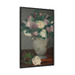 Manet, Édouard - Peonies (1864) - Matte Canvas, Framed