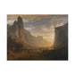 Bierstadt, Albert - Looking Down Yosemite Valley (1865) - Canvas Block, unframed