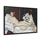Manet, Édouard - Olympia (1870) - Matte Canvas, Framed