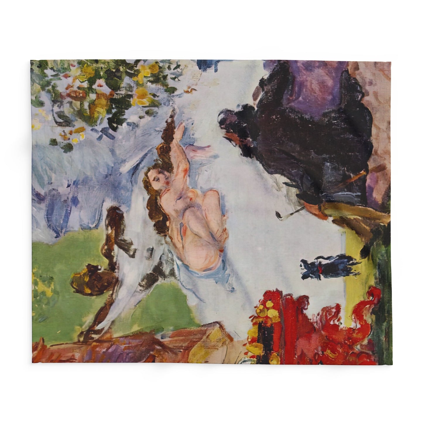 Cézanne, Paul - A Modern Olympia (1874) - Arctic Fleece Blanket