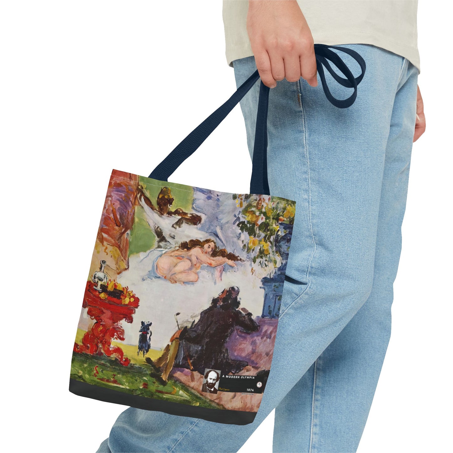 Cézanne, Paul - A Modern Olympia (1874) - Tote Bag
