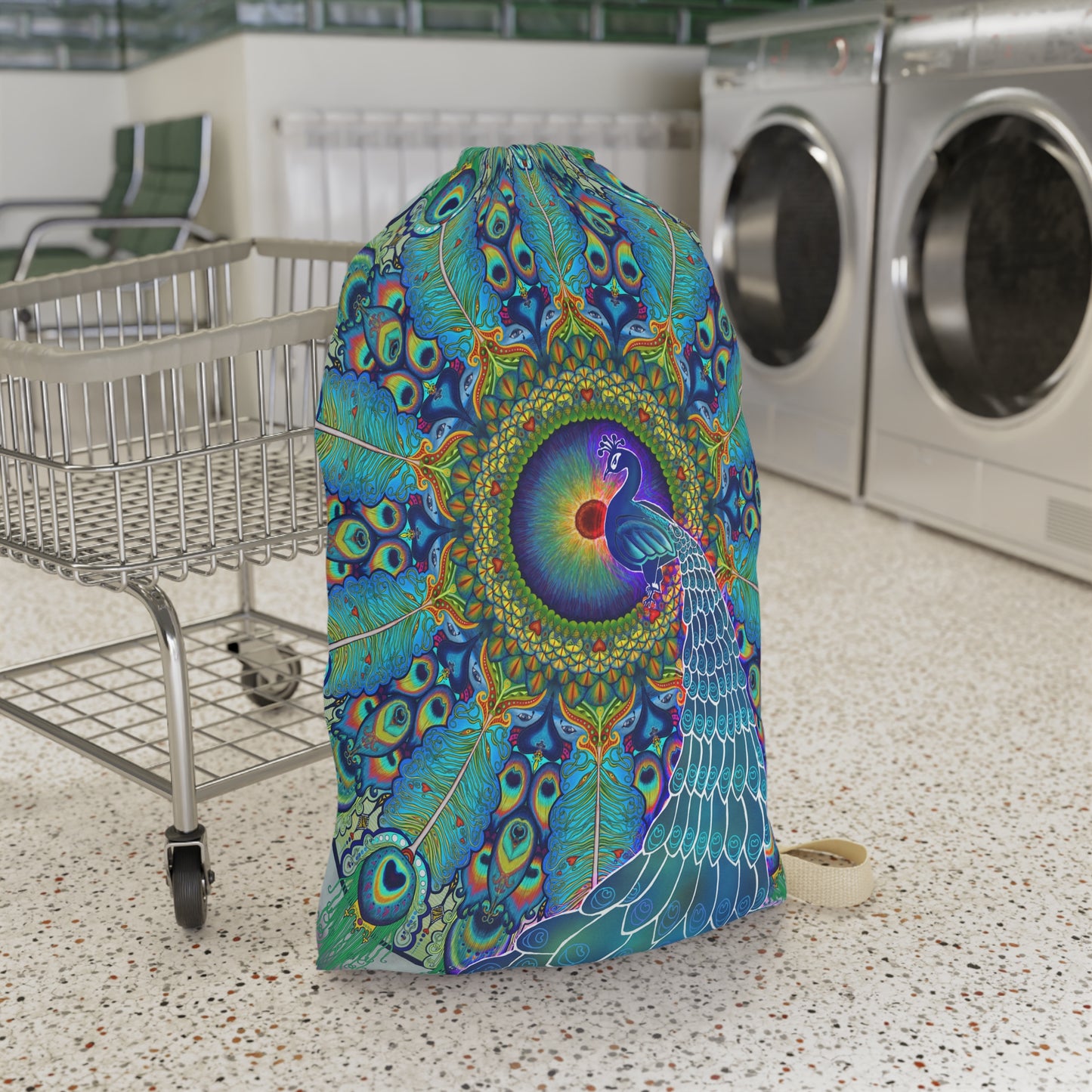 Pacio, Adam - Melek Taus Mandala - Laundry Bag