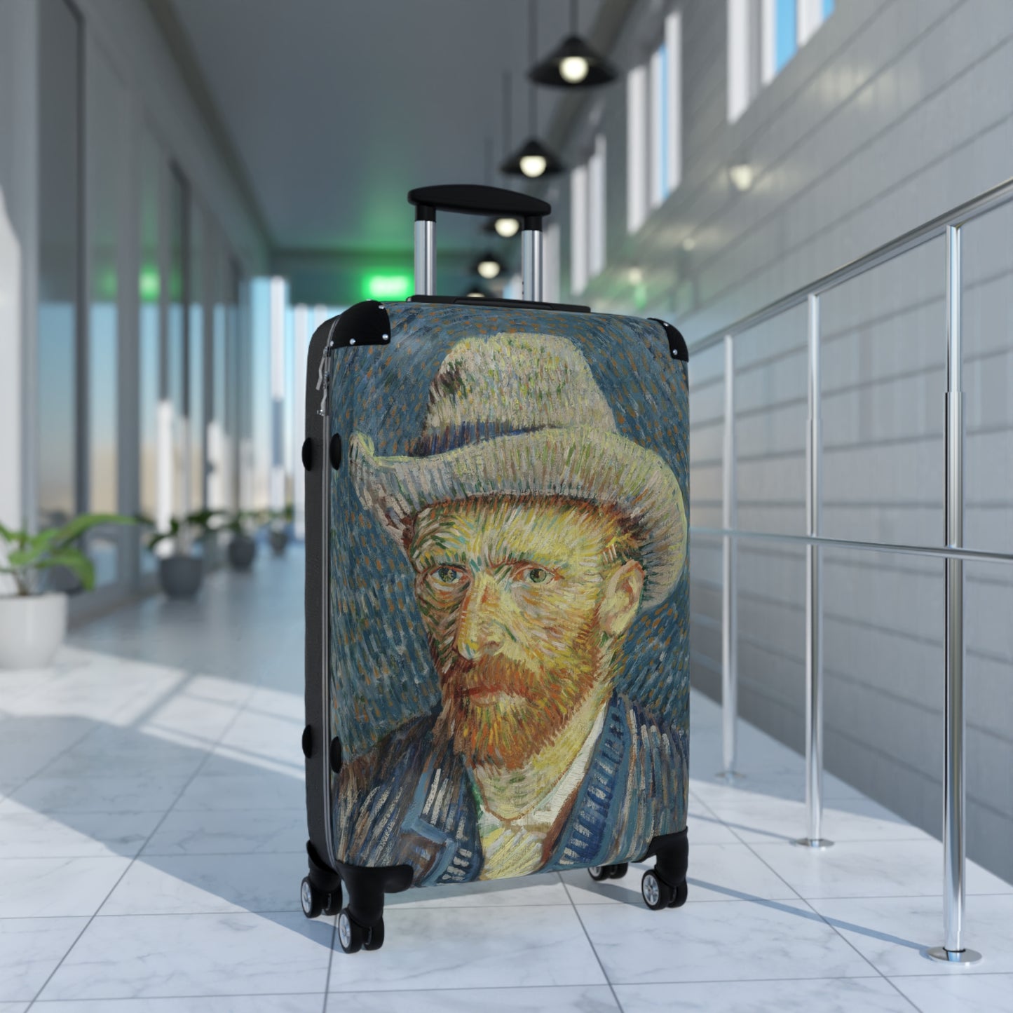 Van Gogh, Vincent - Self-Portrait with Grey Felt Hat (1887) - Suitcase