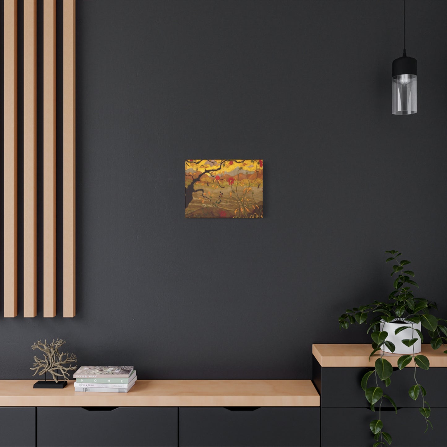 Ranson, Paul - Apple Tree with Red Fruit (1902) - Canvas Block, unframed