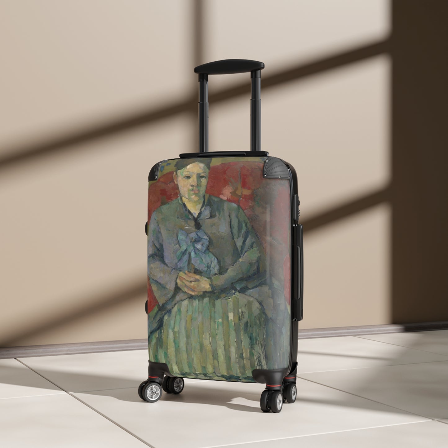 Cézanne, Paul - Madame Cezanne in a Red Armchair (1877) - Suitcase